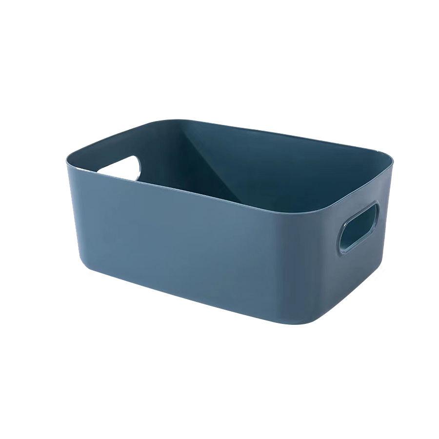 Storage Basket Desktop Storage Box Household Cosmetics Rack Bathroom Kitchen Dormitory Debris Snack Plastic Box