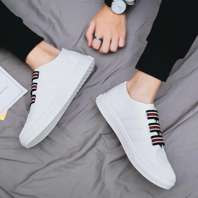 New Shoes Casual Ice Canvas Shoes for Men Loafers Slip on Men's Flats Fashion Casual Walking Shoes
