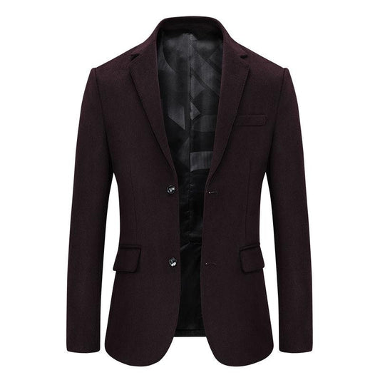 Men's Suit Jacket Business Casual Professional Formal Wear Simple and Comfortable Top