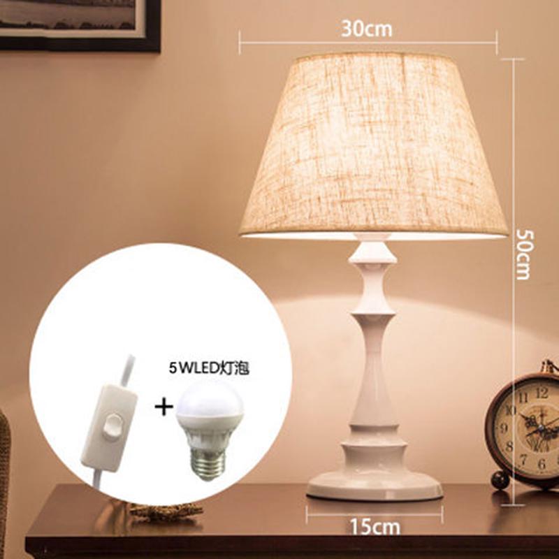 Crystal Bedroom Table Lamp Bedside Lamp Modern Living Room Table Light Bedroom Bed Decorative