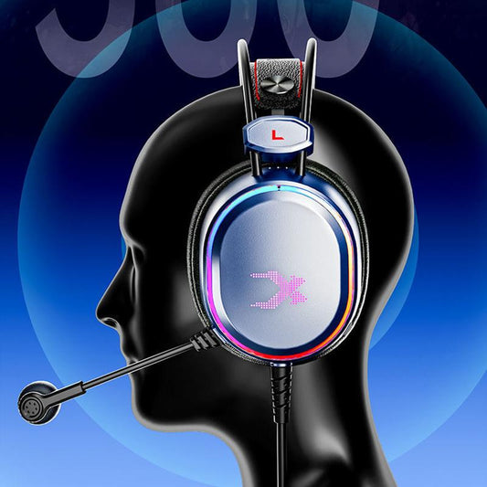 E-sports Game Headset Mobile Phone Eat Chicken Listen To Sound Head-mounted Wired 7.1 Computer Universal
