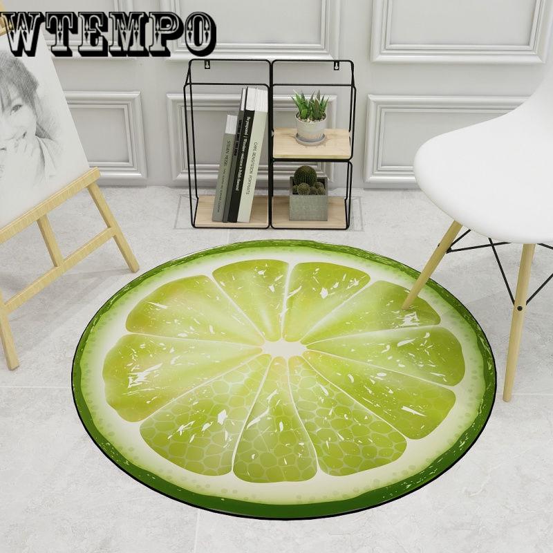 Round Carpet Basket Mat Yoga Mat Soft Bedroom Carpet Living Room Carpet Chinese Style