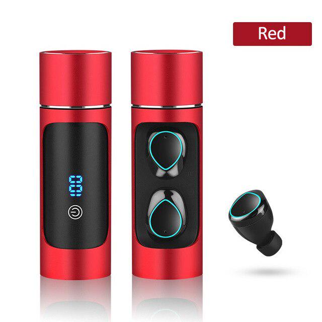 TWS Wireless Headphones Earphone Bluetooth 5.0 Headset for All Mobile Phone Earbuds Mic Sport Stereo