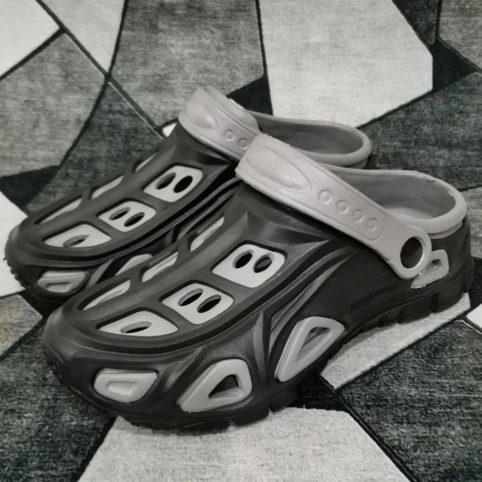 Men's Daily Non-slip Hollow Hole Shoes Outdoor Leisure Beach Sandals Sports Slippers Summer Bathroom Flip Flops