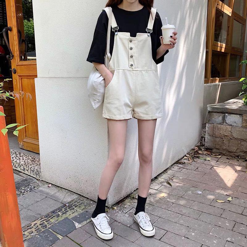 WTEMPO Woman Jeans Long Romper Summer Denim Jumpsuit Pants Zipper Pockets Sleeveless Adjusted Overalls Jeans Trousers