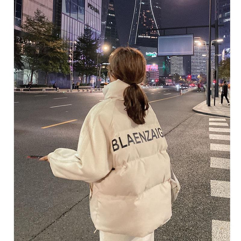 Winter Down Padded Jacket Women Short Korean Style Padded Jacket Fashion Thick Padded Coat Loose Large Size Jacket