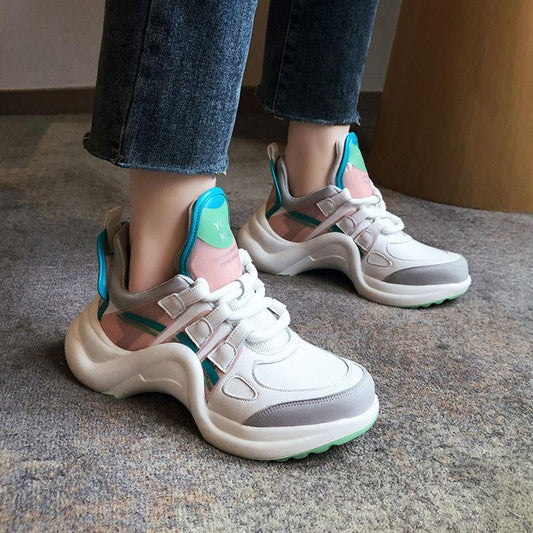 Chunky Dad Sneakers Women Jogging Gym Shoes for Female Running Shoes for Women Sport Shoes Woman Platform Sneakers Women