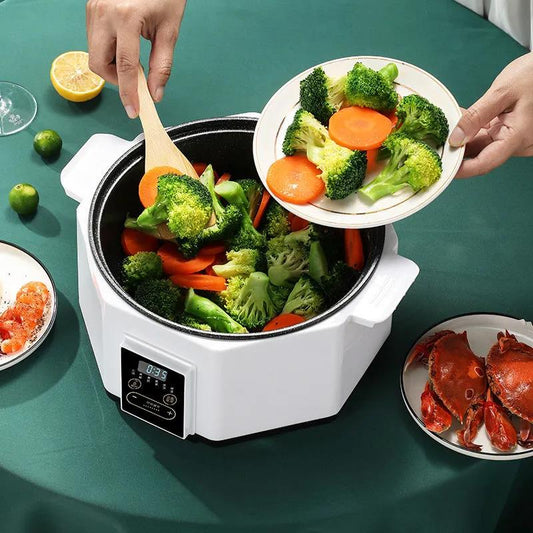 Household Electric Multifunctional Frying Pan Electric Pot Cookware Mini Electric Skillet Small Electric Pot