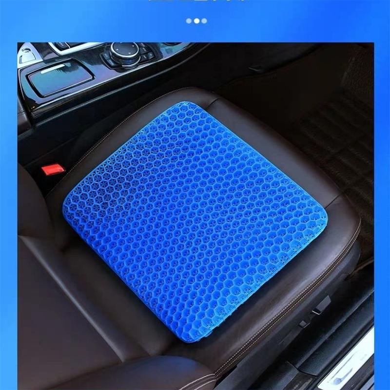 Ice Pad Gel Cushion Office Sedentary Artifact Honeycomb Gel Tail Vertebra Decompression Pad Beautiful Buttocks Student Chair Cushion Fart Pad