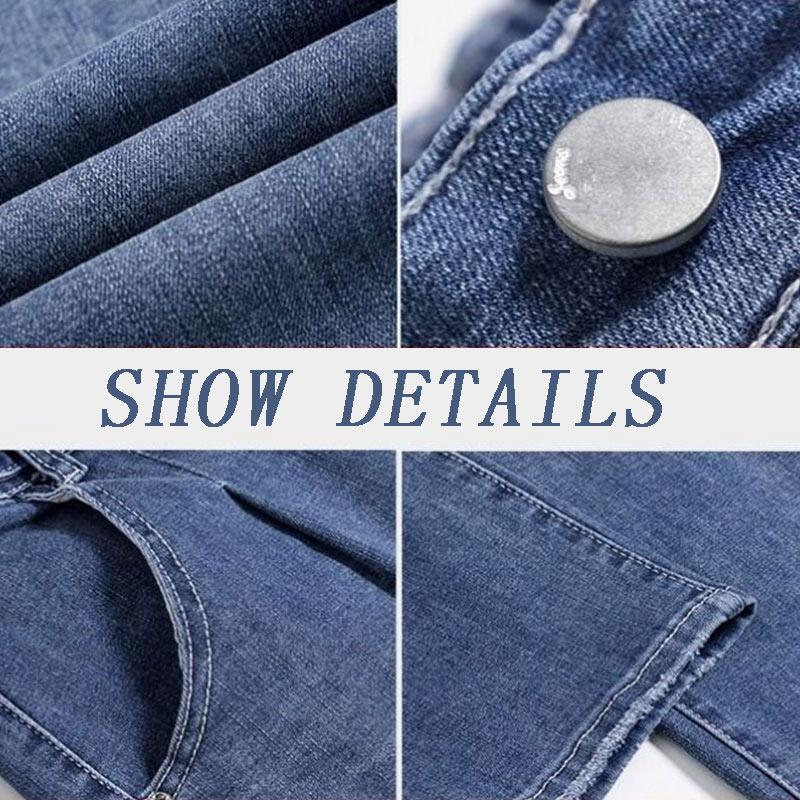 Plush Velvet High Waist Women's Jeans Spring and Autumn Loose Trousers Elastic Waist Harem Pants