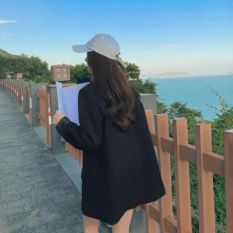 Spring and Autumn Small Suit Loose Casual All-match Slim Suit Jacket Women