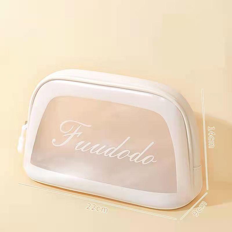 Waterproof Cosmetic Bag Travel Cosmetic Storage Bag Large Capacity Transparent Toilet Bag Portable Lady Handbag Clear Pouches