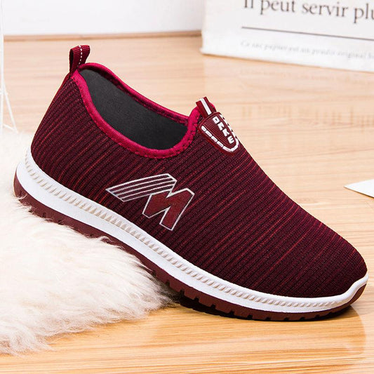 Spring and Autumn One-step Non-slip Casual Shoes Breathable and Comfortable Walking Shoes for The Elderly