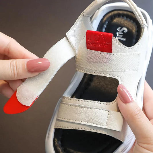 Boys Sandals In Summer Soft Sole Outdoor Light Sandals Big Boys Anti-slip Flat Casual Sandals