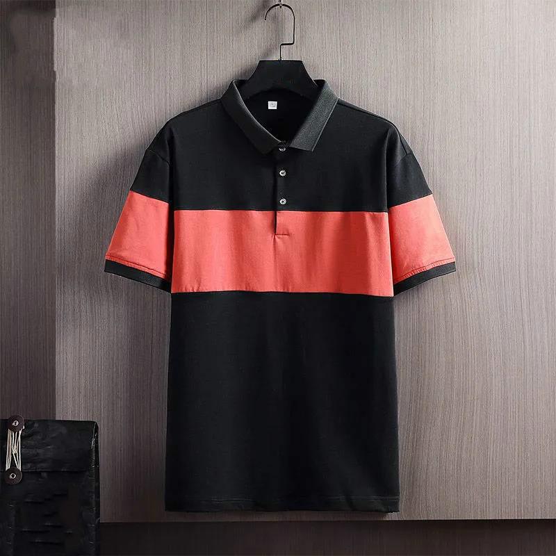 Summer Men's Short-sleeved Shirt Trend Wild Lapel T-shirt Youth Shirt Half-sleeved Clothes