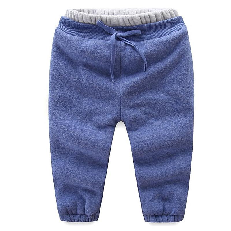 Boys and Girls Baby Plus Velvet Padded Sweater Suit Children's Two-piece Suit Autumn and Winter Suit Children's Cotton Jacket