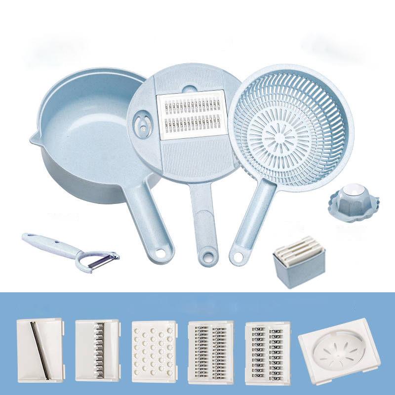 Multi-function Vegetable Cutter Potato Radish Grater Multifunctional Shredded Slicing Kitchen Artifact