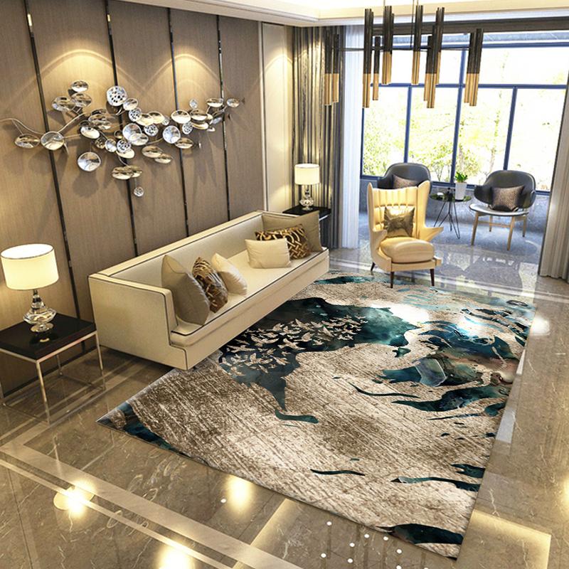 Modern Soft Carpets for Living Room Bedroom Rugs Geometric Area Rug Home Carpet Floor Decoartive