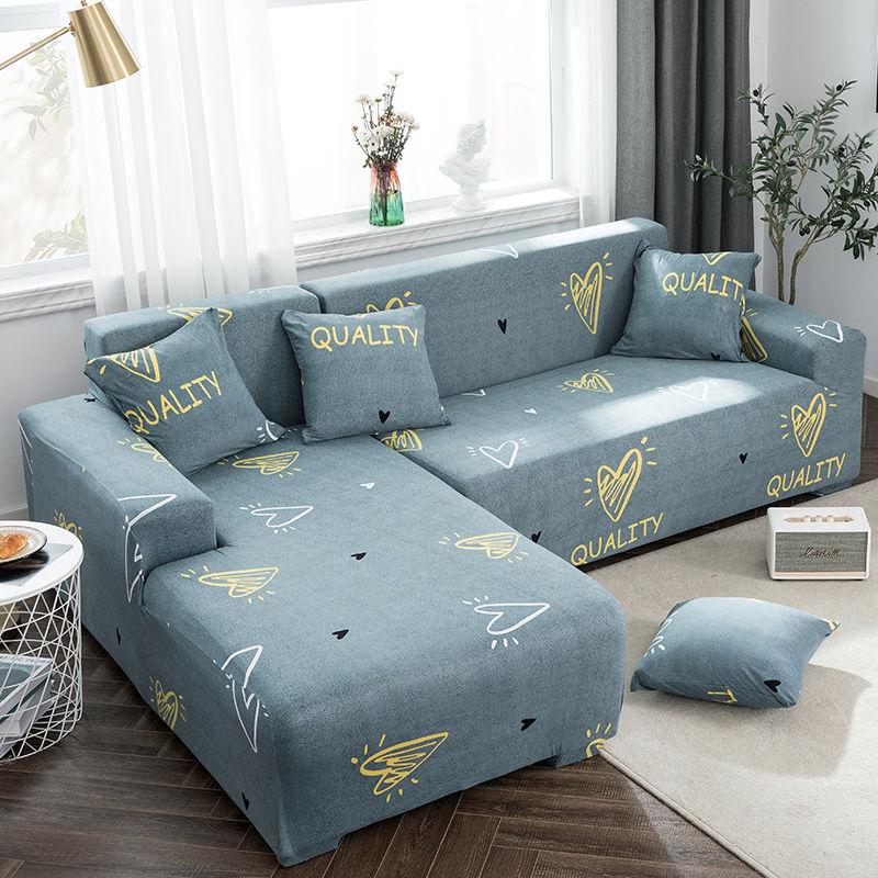 Elastic Sofa Cover Set for Living Room Slip-resistant Sofa Covers Stretch Sofa Slipcover for 1/2/3/4 Seat Cushion Couch