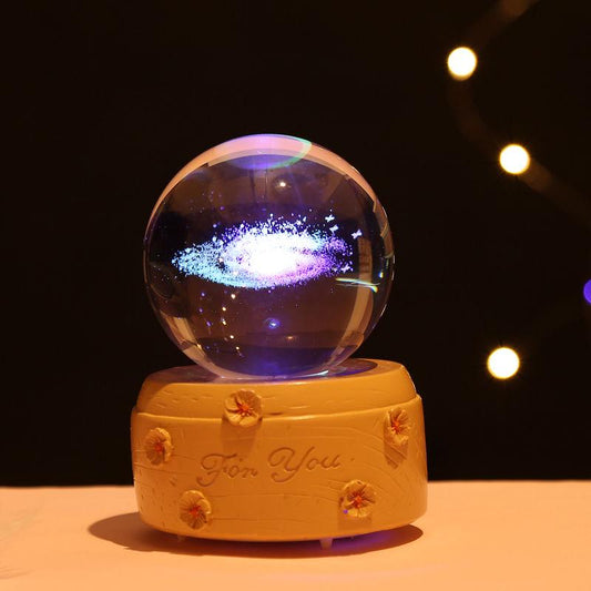Crystal ball Christmas living room decoration Christmas present Room decoration Christmas