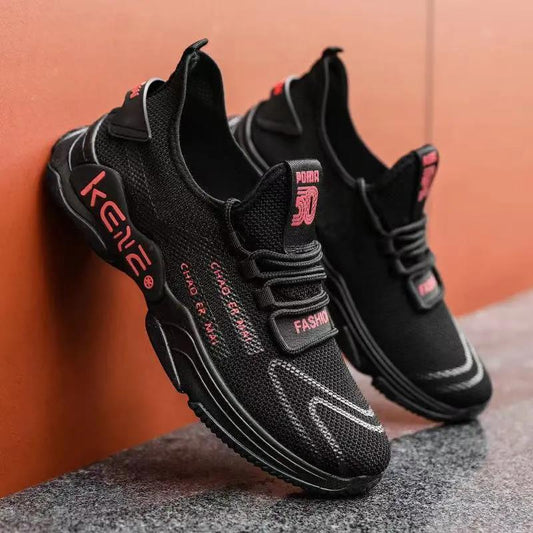 Men's Non-Slip Wear-Resistant Sneakers Men's Casual Shoes Breathable Lightweight Shoes