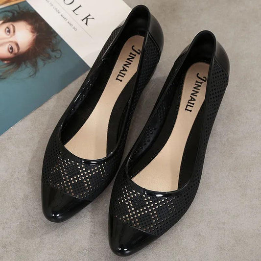 Waterproof Shoe Rain Shoes Women's Summer Shoes Short Tube Shallow Mouth Kitchen Work Rubber Shoes Non-slip Sandals