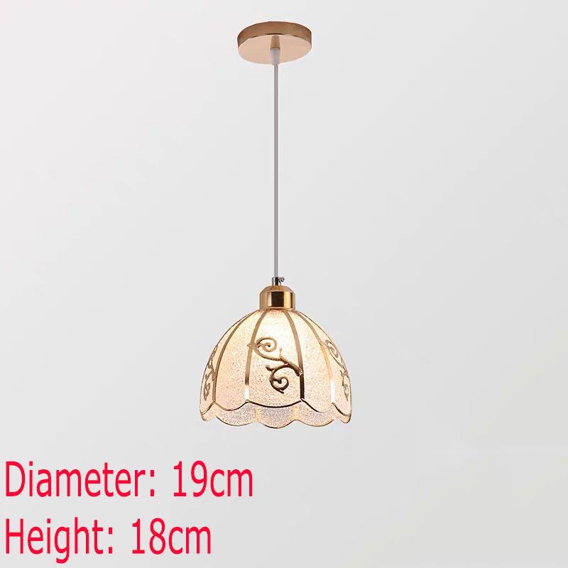Nordic Light Single-headed Chandelier Bedside Lamp Window Bar Dining Room