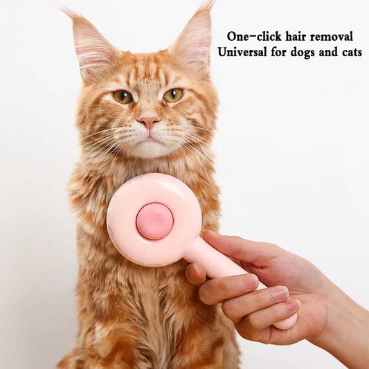 Cat Brush Pet Comb Hair Removes Dog Hair Comb for Cat Dog Grooming Hair Cleaner Cleaning Beauty Slicker Brush Pet Supplies