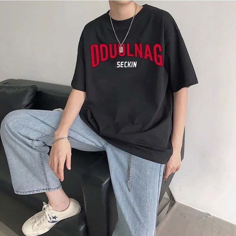 Summer T-shirt Youth All-match Loose Short-sleeved Top