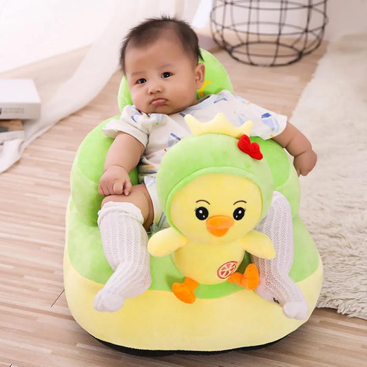 4 Months-4 Years Old Children Seat High Elastic Sponge Thicker and Softer Plush Baby Sofa Bedroom Living Room Baby Room