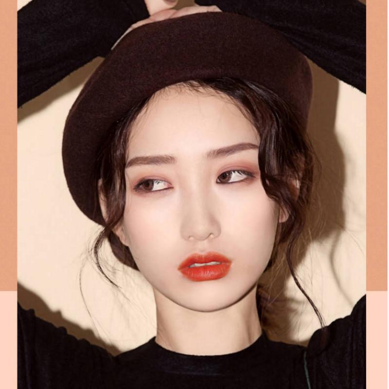 Scepter lipstick Carrot diced one tri-color discoloration lasting student color matte moisturizing