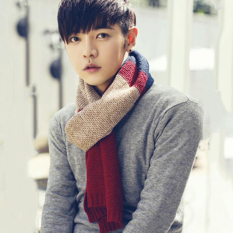 Plain Cashmere Scarves Women Winter Thick Warm Men Wool Scarf Shawl Wrap Couple Gifts