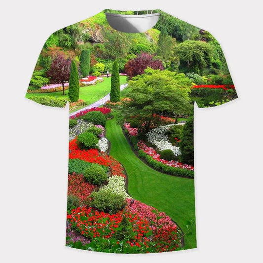3D Printing Pullover Youth Shirts Casual and Comfortable T-shirt Fashion Personality Short Sleeve Tees Trend Clothing