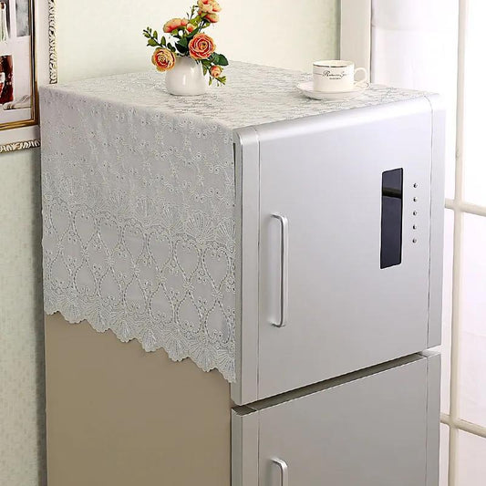 Refrigerator Cover Cloth Dust Cover Single Door Refrigerator Cover Cloth Towel Pvc Simple Waterproof Washing Machine Cover