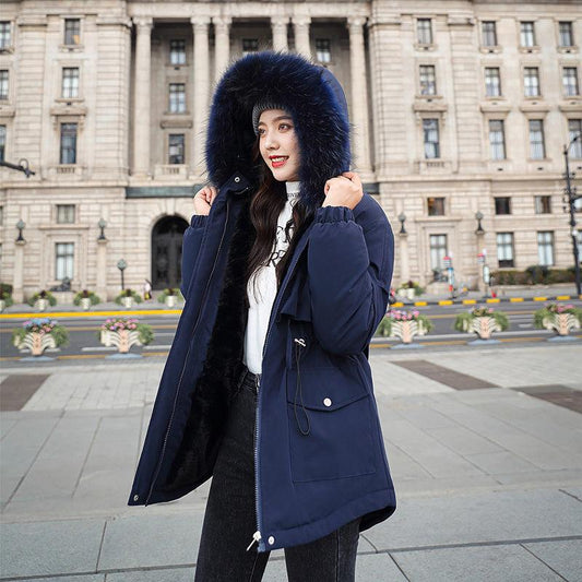 Winter Fashion Trend Women's Korean Style Jacket Short Thickened Warm and Comfortable Down Padded Jacket