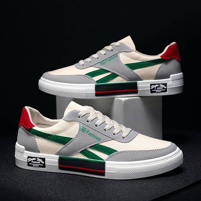 Camouflage casual flat men's shoes Sports wild shoes Boys Board shoes Leisure Sneakers fitness