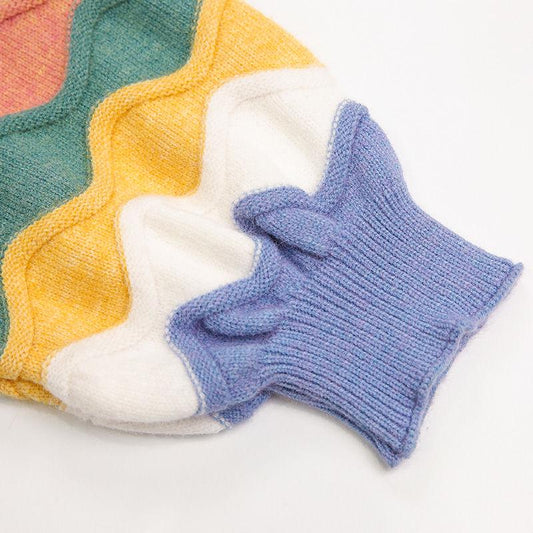 Loose Wild Sweater Bottoming Shirt Long Sleeve Round Neck Sweater Women's Autumn and Winter