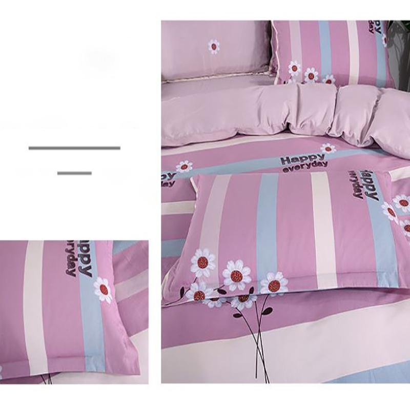 100% Cotton Thick Pillowcase Single Double Bed Upper Pillow Core Cover Student Dormitory A Pair of Pillowcases