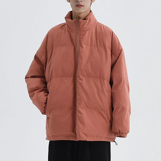 Padded Jacket Men's Winter Thickening and Warmth Korean Version of The Loose Trend Padded Jacket Ins Hong Kong Style Student Bread Suit Jacket