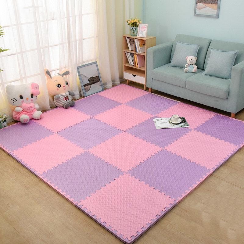 Children's Sponge Floor Anti-fall Crawling Carpet Home Bedroom Puzzle Foam Mat Climbing Mat