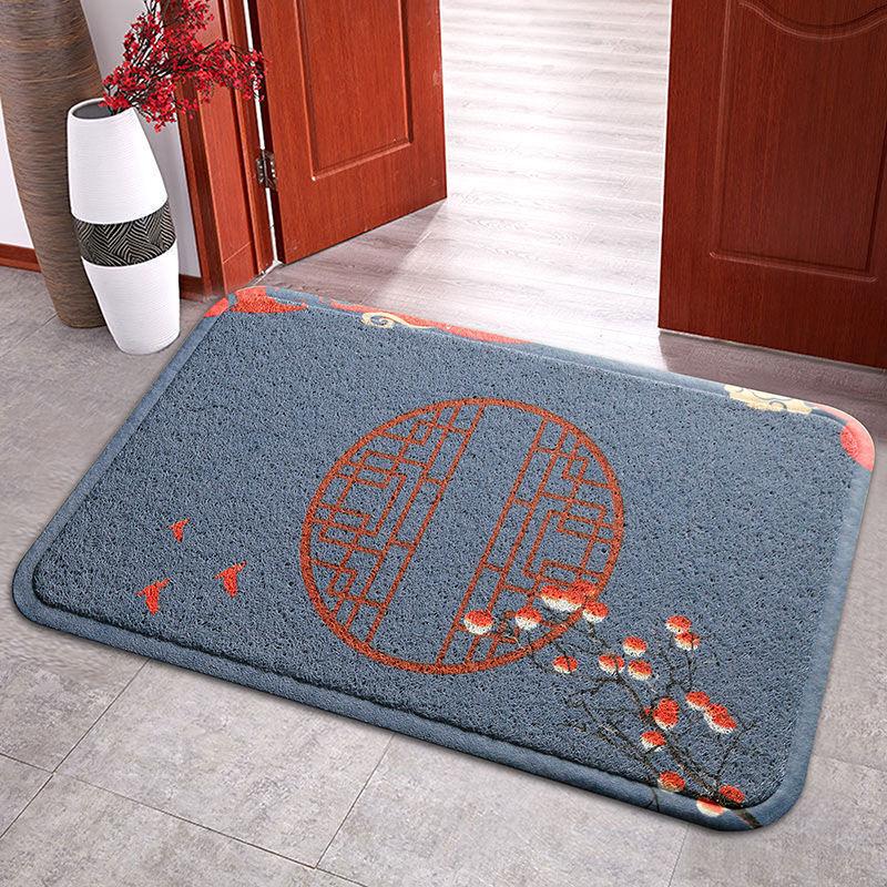 Thick Wire Rod Floor Door Pad Entry Household Foot Pad Door Door Home Door To Bathroom Can Cut 60*90cm