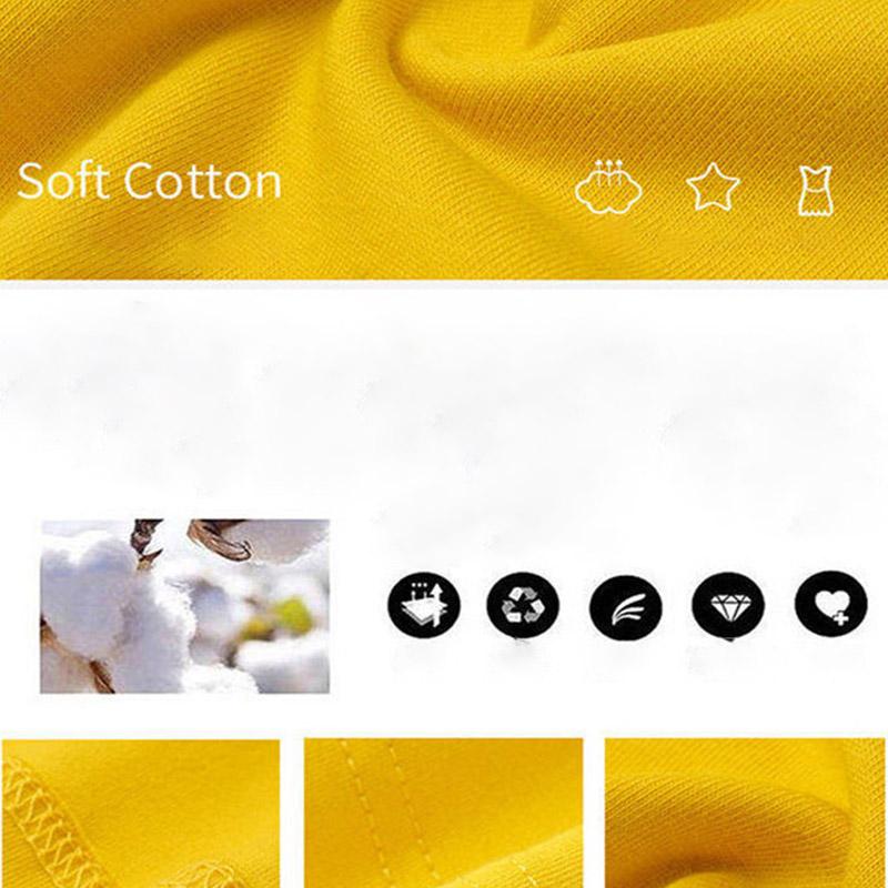 Cotton Spring and Autumn Korean Style Long-sleeved T-shirt Women Loose Plus Size Women's Round Neck Top
