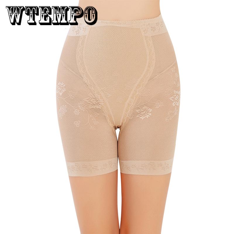 Women's High Waist Tights Postpartum Hips Belly Pants Body Pants Corset Thin Section Shaping Pants