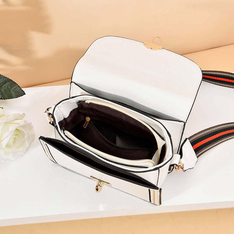Ladies Fashion Sweet Small Shoulder Bag for Girls PU Leather Crossbody Handbags for Women