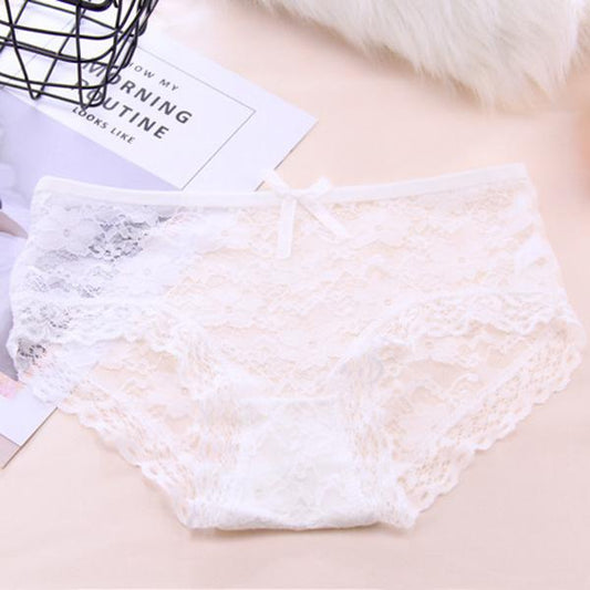 Cutout Lace Panties for Woman Underwear Sexy Women'sThongs Soft Lingerie Female Briefs Panty Sexy Cutout Plus Size Breathable