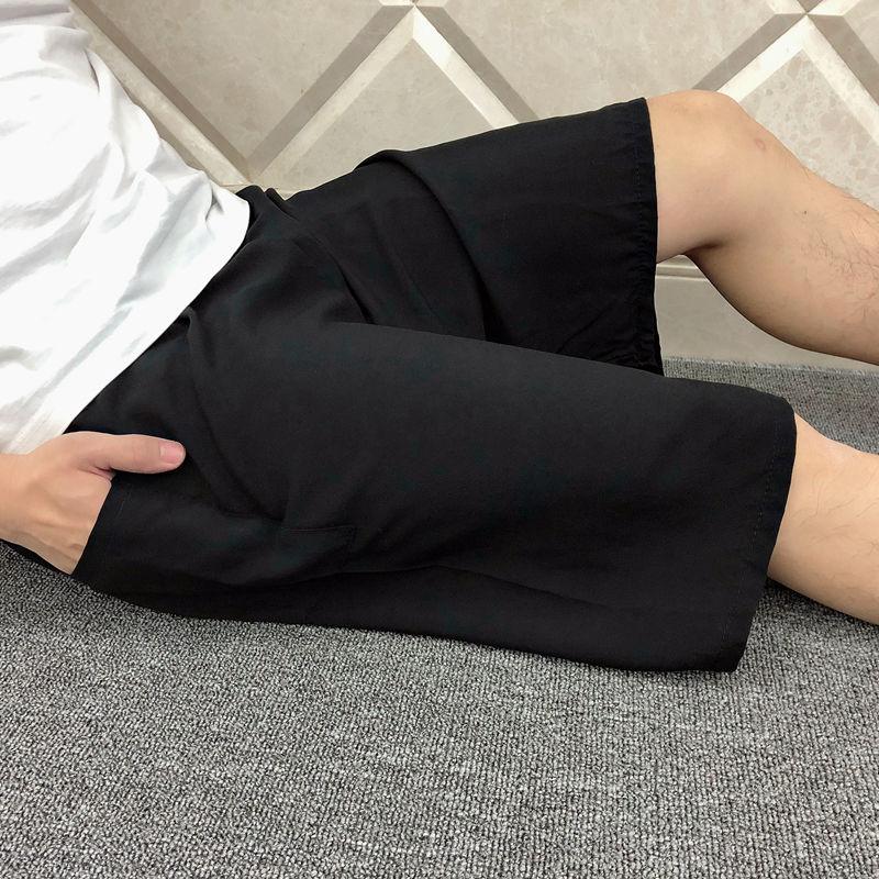 Men's Big Pants Home Pants Ultra-thin Plus Fat Plus Cotton Shorts Pajama Pants