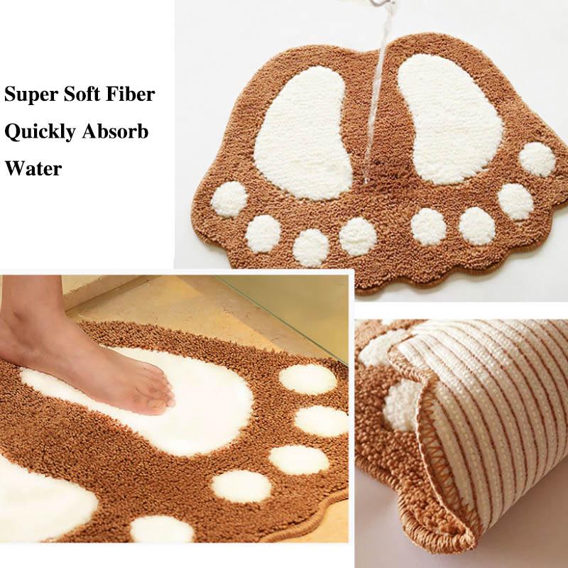 Floor Mats Door Mats Door Absorbent Bathroom Non-slip Foot Pads Household Hallway Door Carpets Kitchen Toilet Toilet Floor Mats