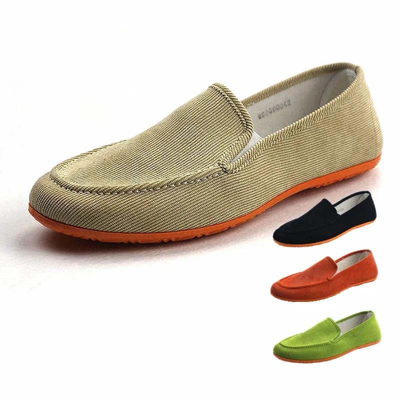 Old Beijing Cloth Shoes Men's Soft-soled Flat-heel Casual Canvas Shoes