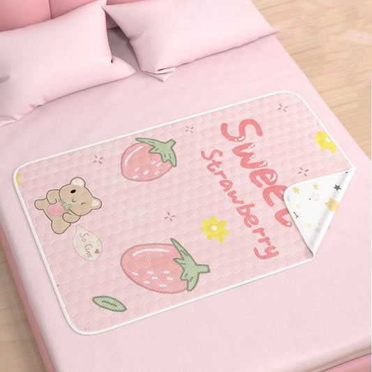 Baby Injection Pad Waterproof Can Be Washed Baby Diaper Mats Double-sided Can Be Used In Breathable Aunt Celebritic Small Mattress Fall and Winter
