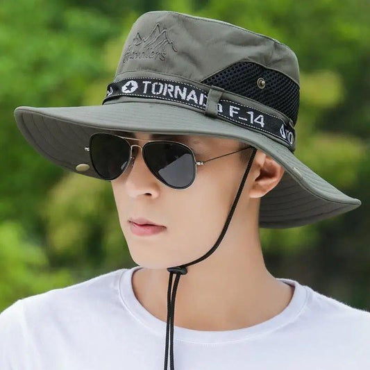 Fishing Hat Male Sun Hat Sun Hat Outdoor Fisherman Hat Sun Hat Rider Hat Fisherman Hat Foldable Summer Hat